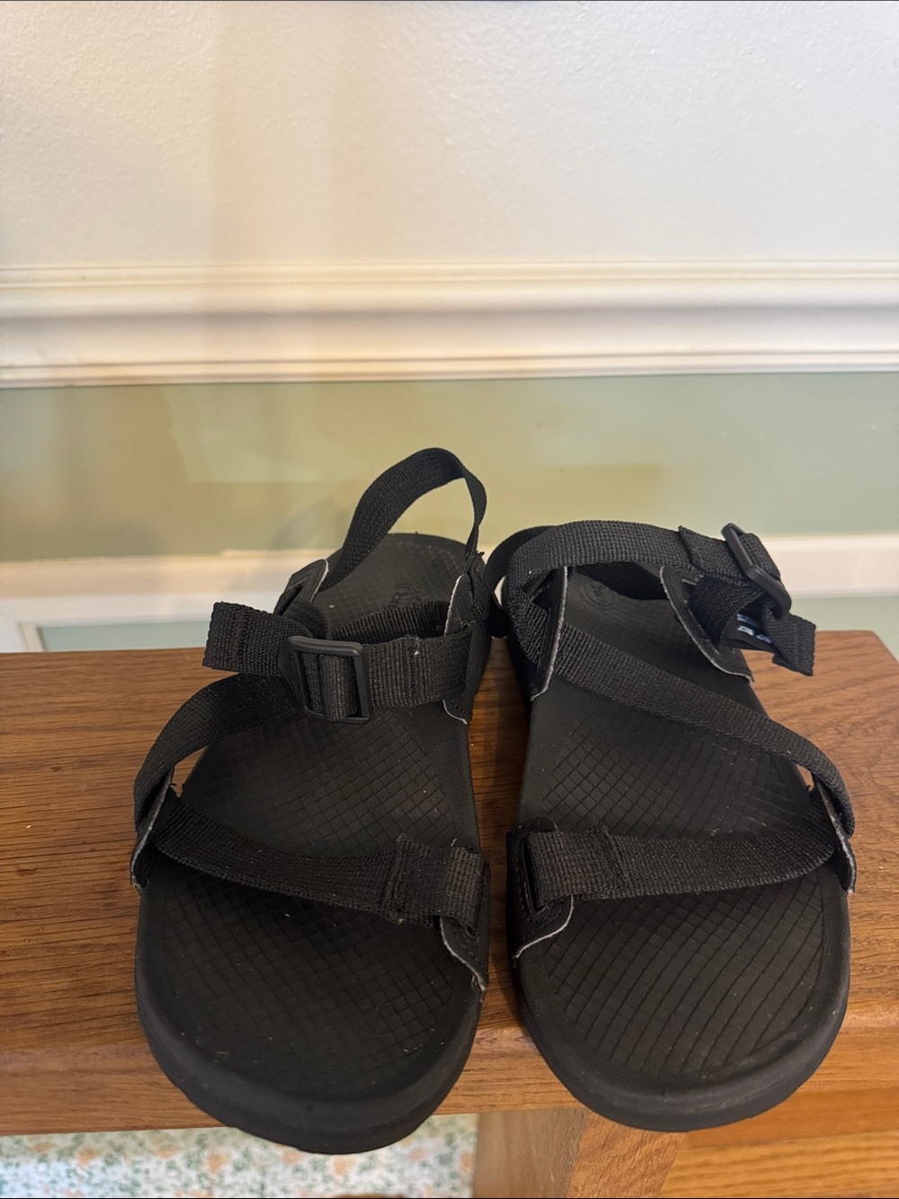 Chaco Black Sport Sandals